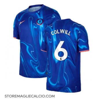 Chelsea Levi Colwill #6 Maglia Gara Casa Repliche 2024-25